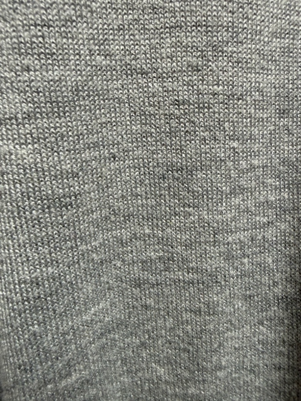 Zara Knit Sweater Heather Gray Minimalist High Low Hem Pullover Size M - Picture 8 of 12